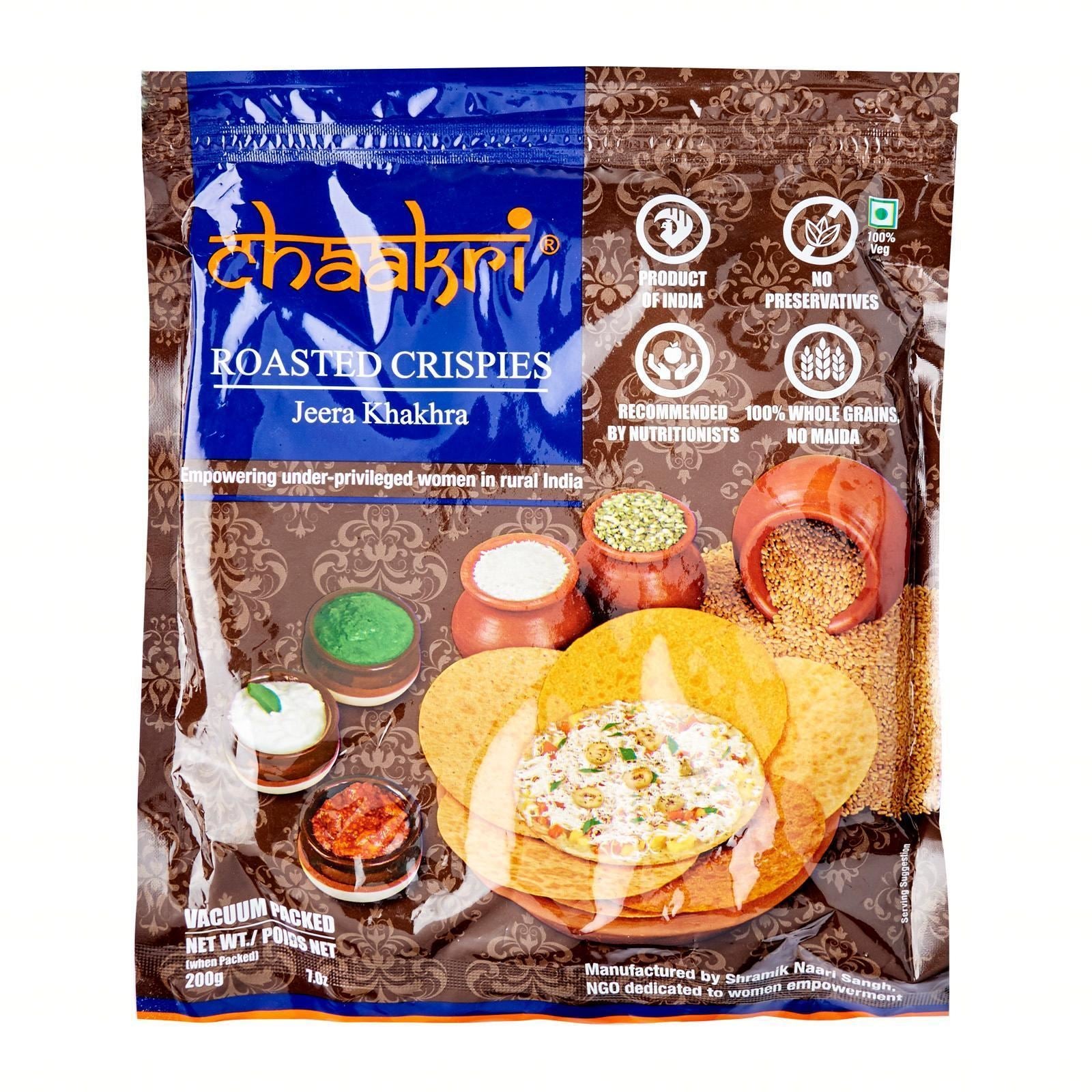 Chaakri Jeera Khakhra