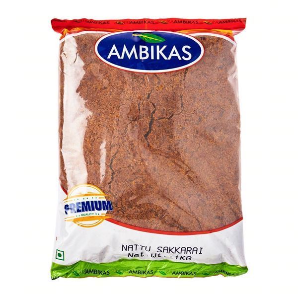 Ambika's Raw Cane Sugar (Nattu Chakkarai)