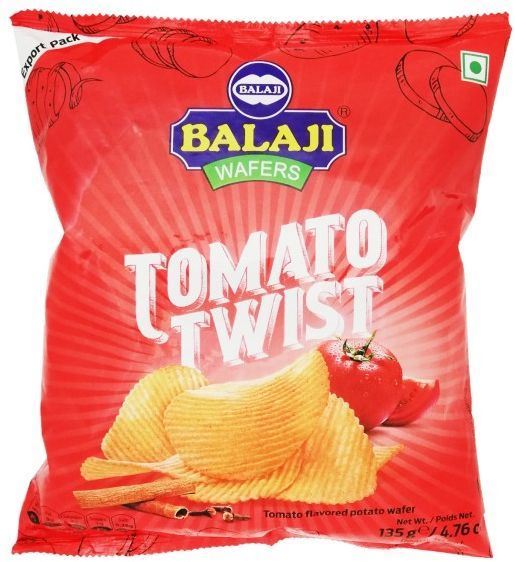 Balaji Wafers Tomato Twist