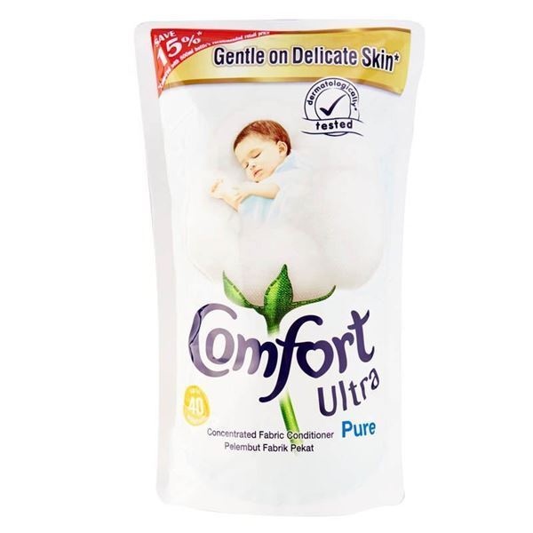 Comfort Ultra Concentrate Fabric Softener Green 1250ml. Refill