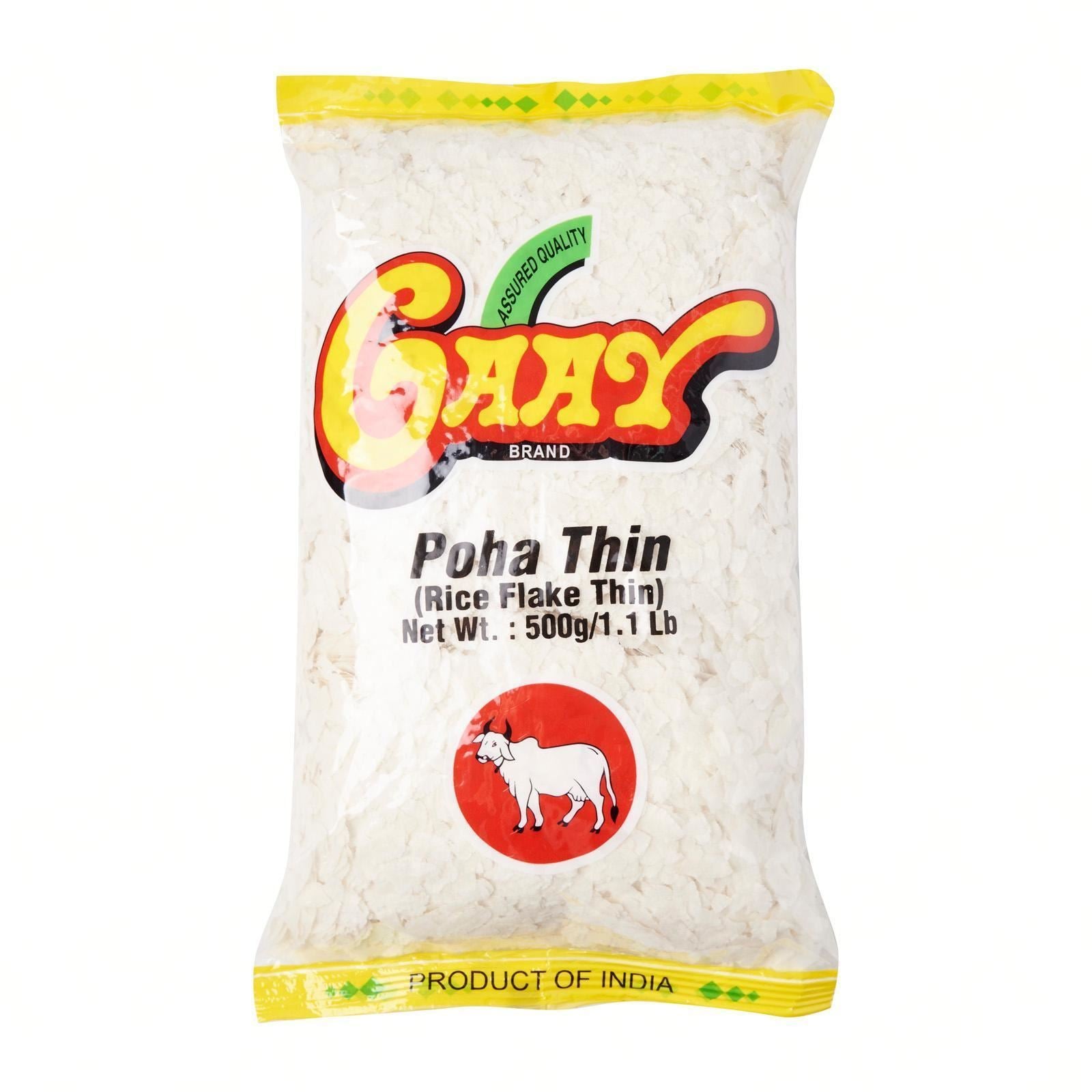 Gaay Thin Poha (Rice Flakes) Online | Gaay Thin Poha (Rice Flakes ...