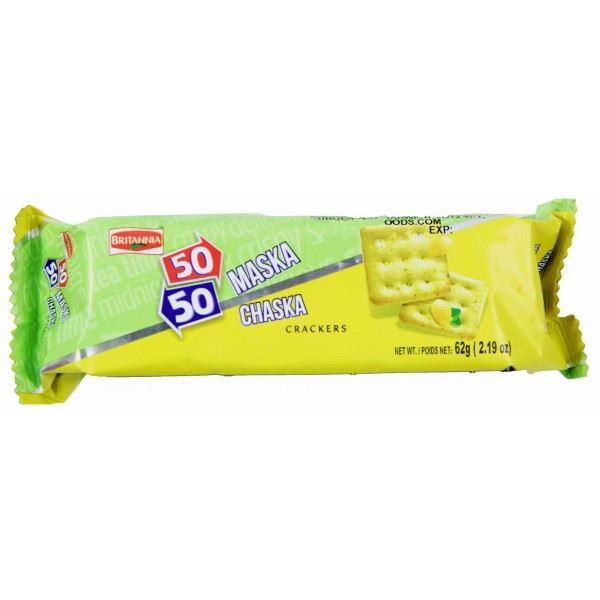 Britannia 50 50 Maska Chaska Biscuits 