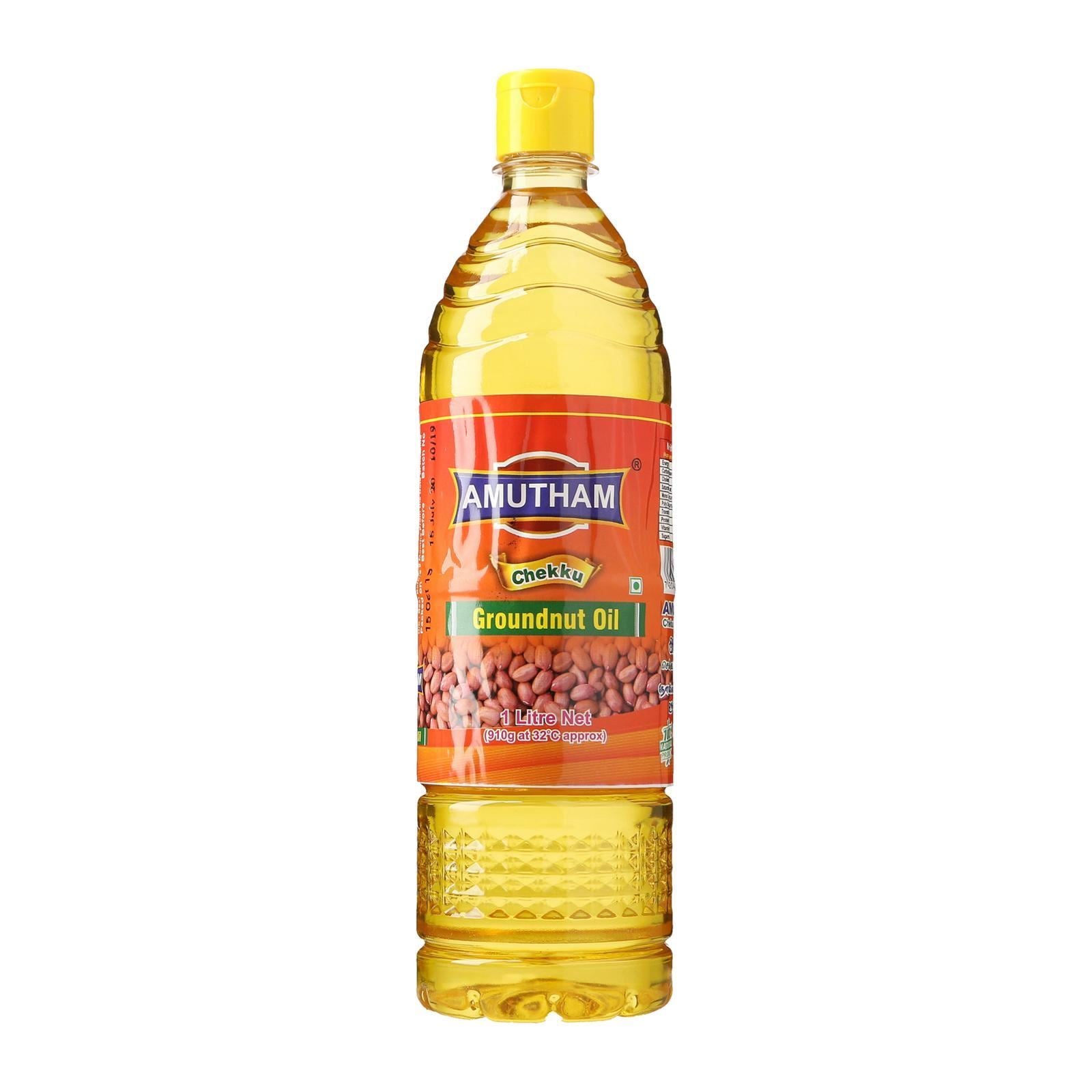 Amutham Cold/Wood Press Groundnut Oil