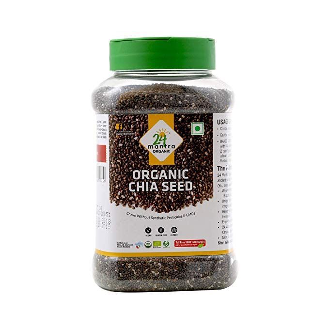24 MANTRA Chia Seeds Jar (Certified ORGANIC)