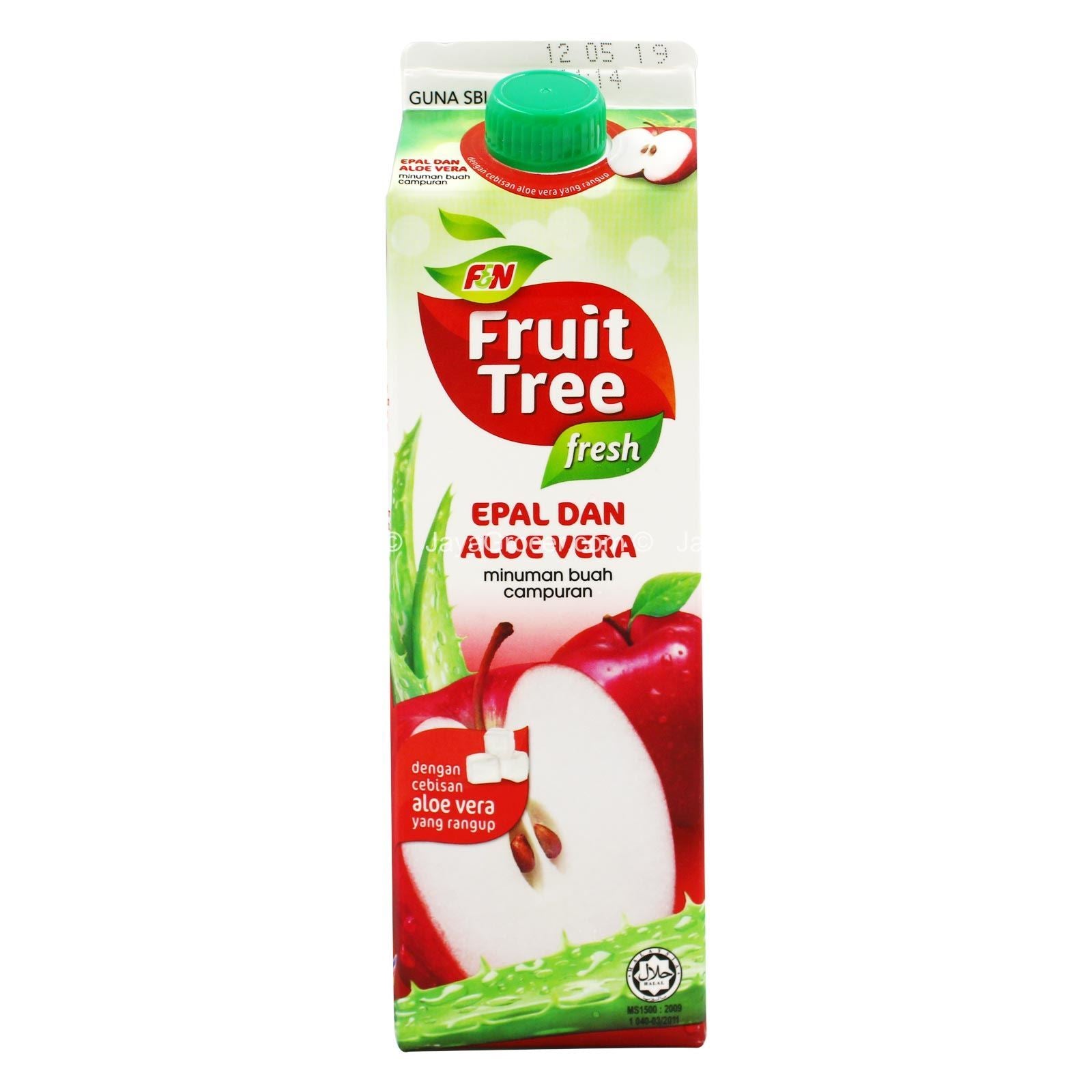 F&N Fruit Tree Fresh Apple and Aloe Vera Juice