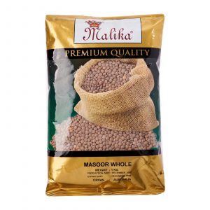 Malika Brown Masoor Dal Whole With Skin