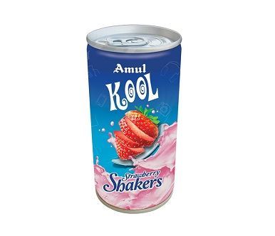 AMUL Kool Strawberry Shaker Can