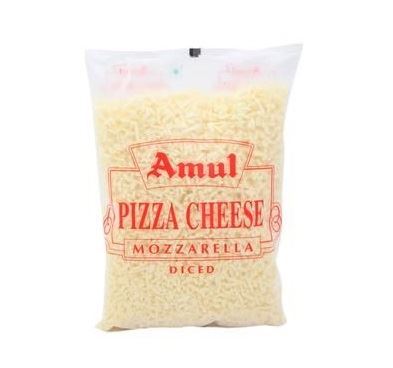 AMUL Pizza Mozzarella Cheese Diced (Chilled)
