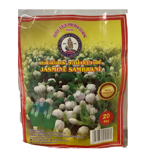 Sri Velmurugan Instant Sambrani Jasmine