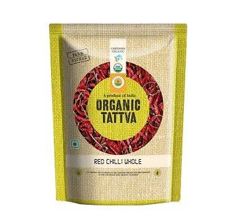 Organic Tattva Red Chilli Whole (Certified ORGANIC)