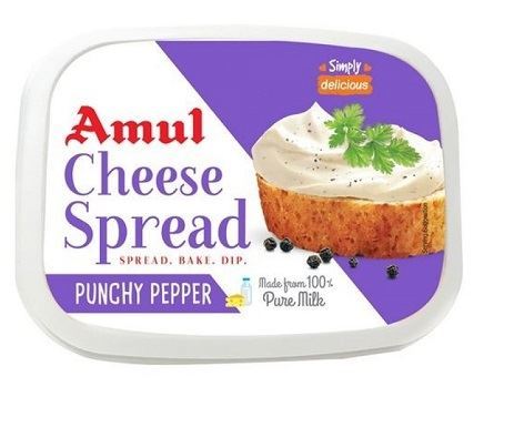 AMUL Cheese Spread Punchy Pepper  (Chilled)