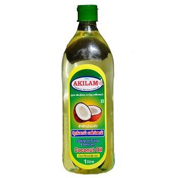 Akilam Wood/cold Press Coconut Oil 2 L Online Wood/cold Press Coconut