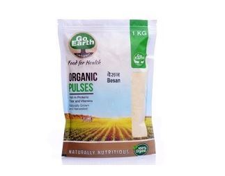 Go Earth Besan (Gram) Flour (Certified ORGANIC)