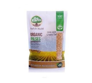 Go Earth Channa Dal/Split Bengal Gram (Certified ORGANIC)