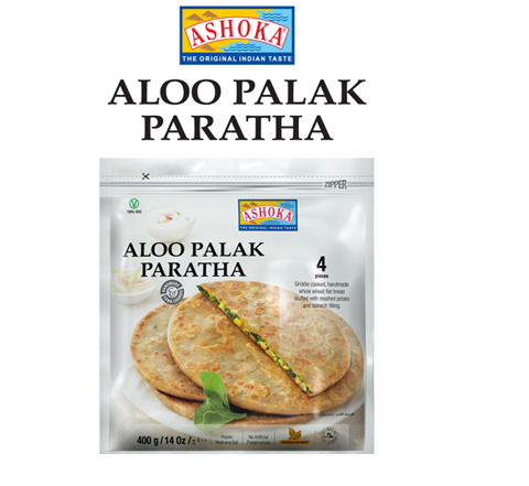 Ashoka Aloo Palak Paratha (Chilled)