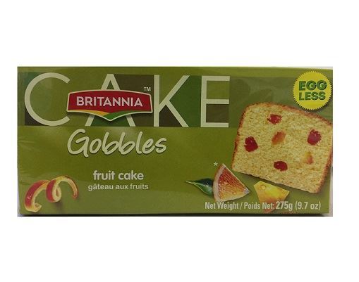 Britannia Fruit Cake Eggless