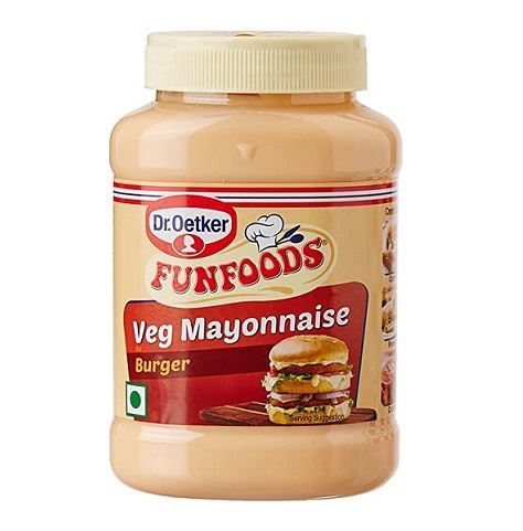 Fun Foods Veg Burger Mayonnaise 