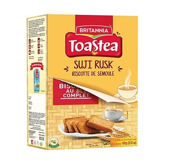 Britannia Wheat Rusk (Toast Tea)