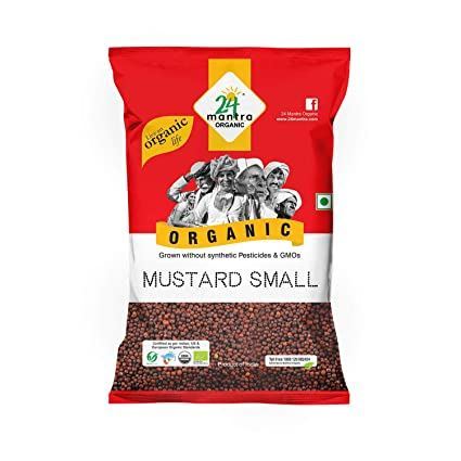 24 MANTRA  Mustard Seeds Small (Certified ORGANIC)