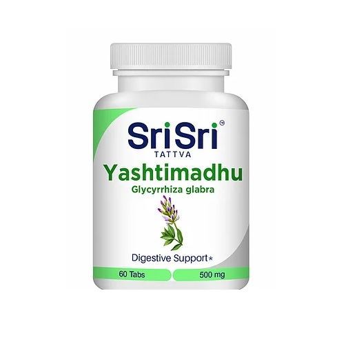 Sri Sri Ayurveda Organic Yashtimadhu Tablets (Mind & Digestion)