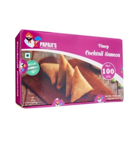 Papaji's Cocktail Samosas (Chilled)