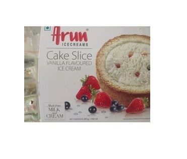 Arun Ice Cream Cake Slice Vanilla (Chilled)