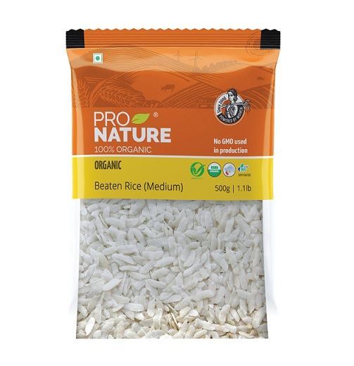 Pro Nature Poha/Beaten Rice Medium (Certified ORGANIC)