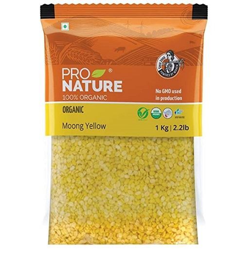 Pro Nature Yellow Moong Dal (Certified ORGANIC) 