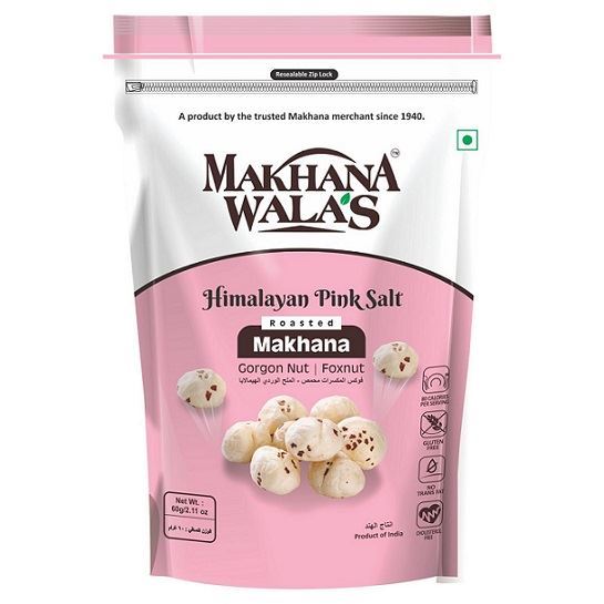 Makhana Wala's Roasted Makhana Himalayan Pink Salt