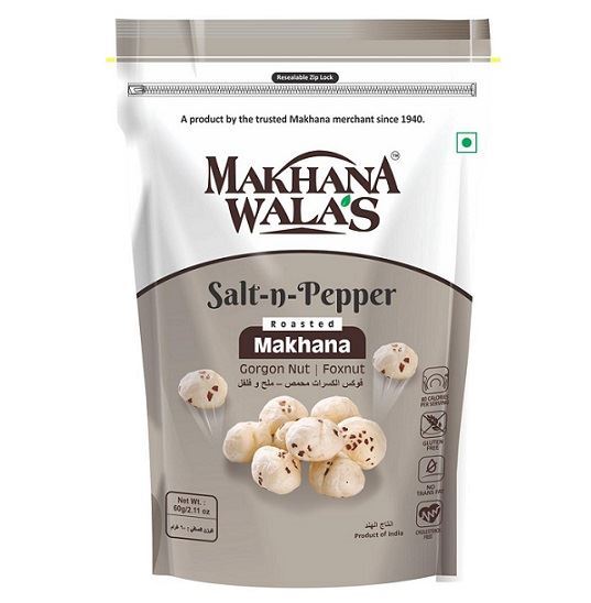 Makhana Wala's Roasted Makhana Salt N Pepper