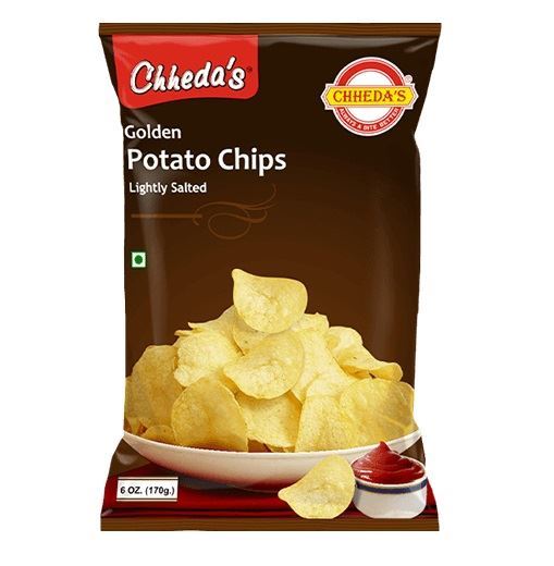 Chheda's Lightly Salted Golden Potato Chips