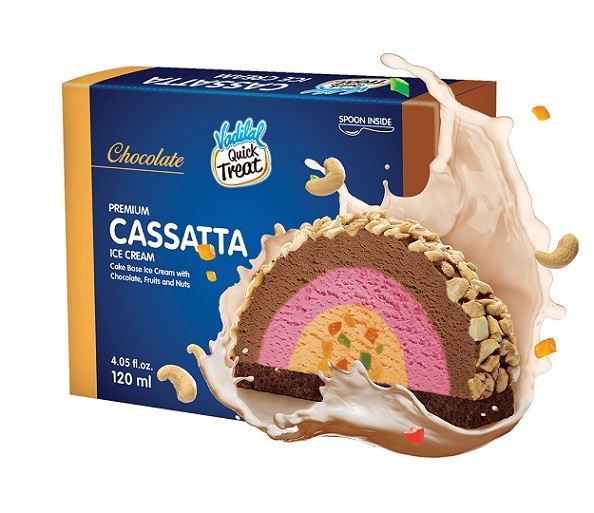 Vadilal Ice Cream Chocolate Cassatta (Chilled)