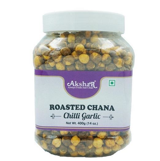 Akshar Roasted Chana With Chilli Garlic