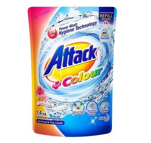 Attack Colour Concentrated Liquid Detergent Refill