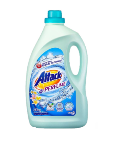 Attack Perfume Plus Floral Liquid Detergent  