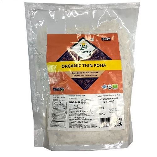 24 Mantra Thin Poha/Rice Flakes (Certified ORGANIC)