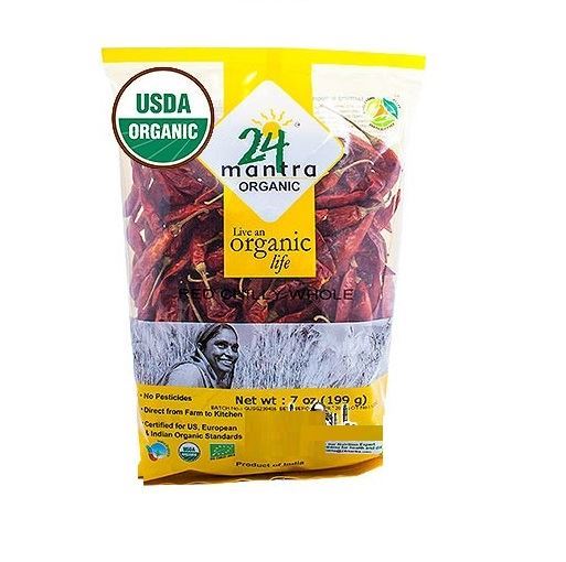 24 Mantra Red Bydagi Chilli Whole (Certified ORGANIC)