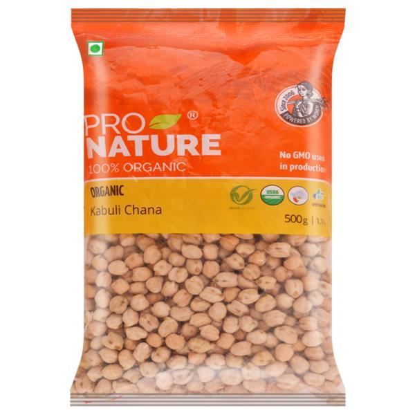 Pro Nature Kabuli Channa (White Channa) (Certified ORGANIC)