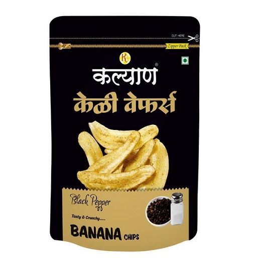Kalyan Banana Chips Black Pepper
