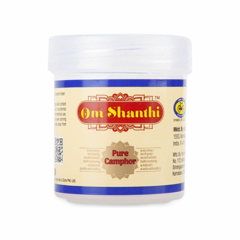 Om Shanthi Pure Smoke Camphor Tablets (Kapoor)