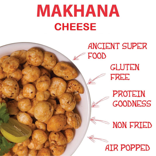 Waangoo Cheese Flavored Phool Makhana (Lotus Seed)
