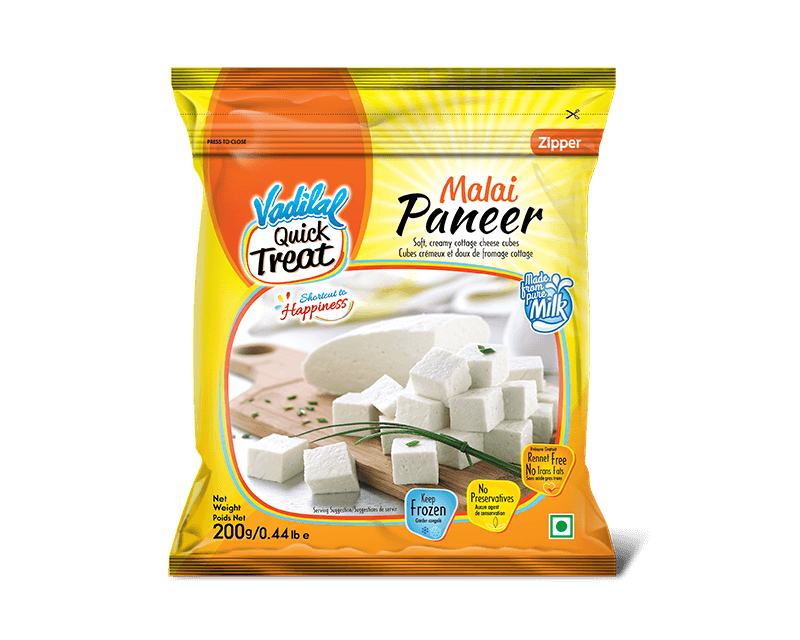 Vadilal Malai Paneer Cubes (Chilled)