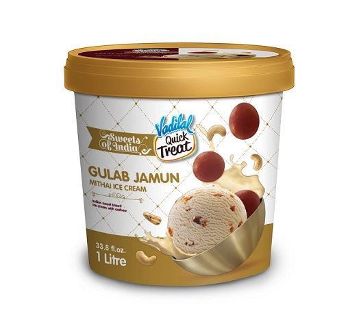 Vadilal Ice Cream Gulab Jamun Mithai (Chilled)
