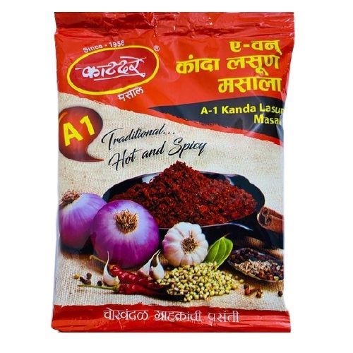 Katdare A1 Onion Garlic (Kanda Lahsun) Masala