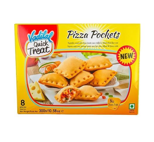 Vadilal Pizza Pockets (Frozen)