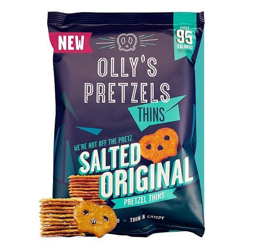 Olly's Salted Original Pretzel Thins Vegan