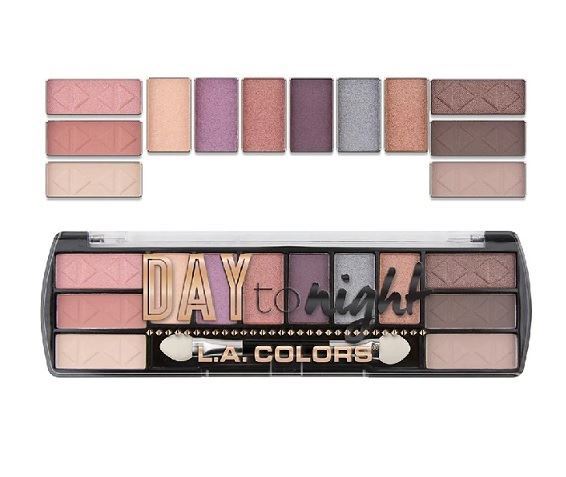 L.A.Colors Day To Night 12 Colors Eye Shadow Dawn (ES421)