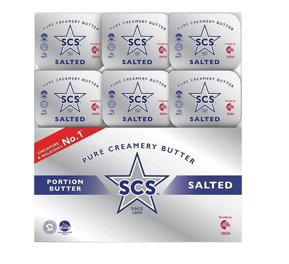 SCS Pure Creamery Butter Portion Salted (Chilled)