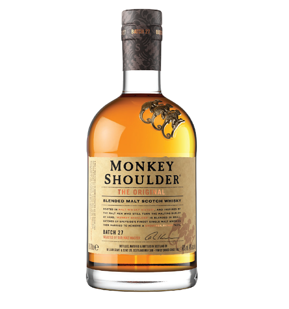 Monkey Shoulder Blended Malt Scotch Whisky (Scotland) 