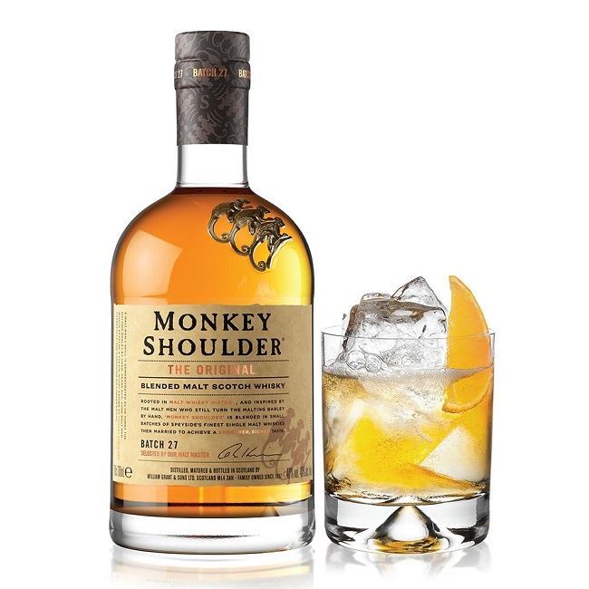 Monkey Shoulder Blended Malt Scotch Whisky (Scotland) 